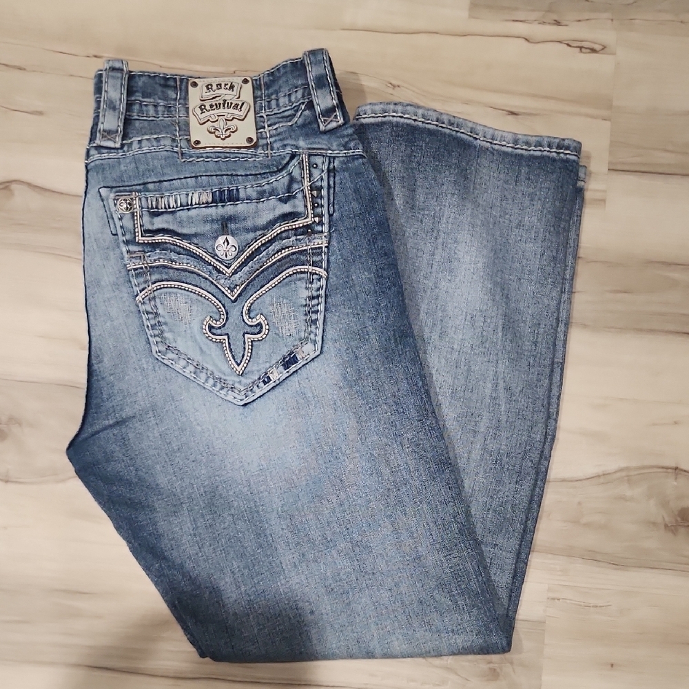 Rock Revival Blue Men's Jeans